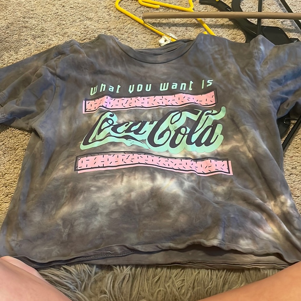 coca-cola shirt lightly worn